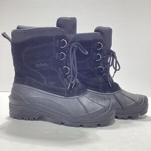 Totes Waterproof Lace Up Boots Size 11